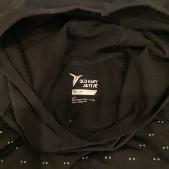 Hooded Running Performance Shirt. Size L - Picture 4 of 5